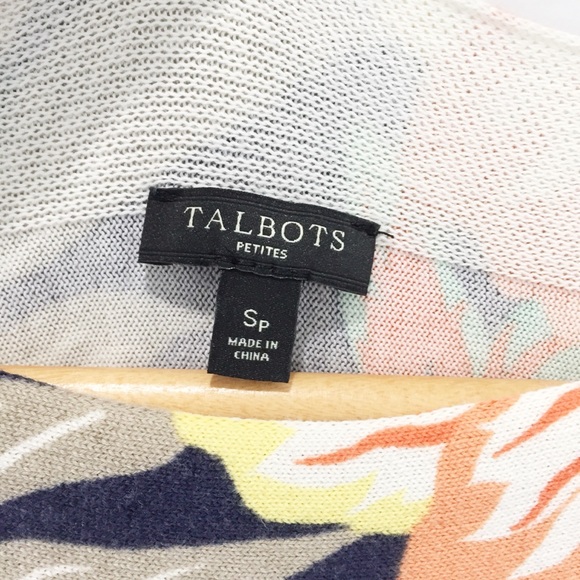 Talbots Floral Top - Picture 3 of 4